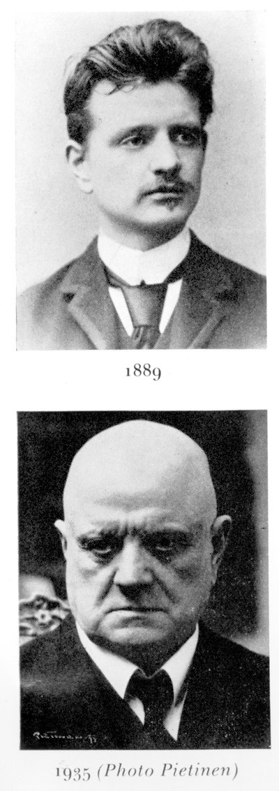 Jean Sibelius by Finnish Photographer